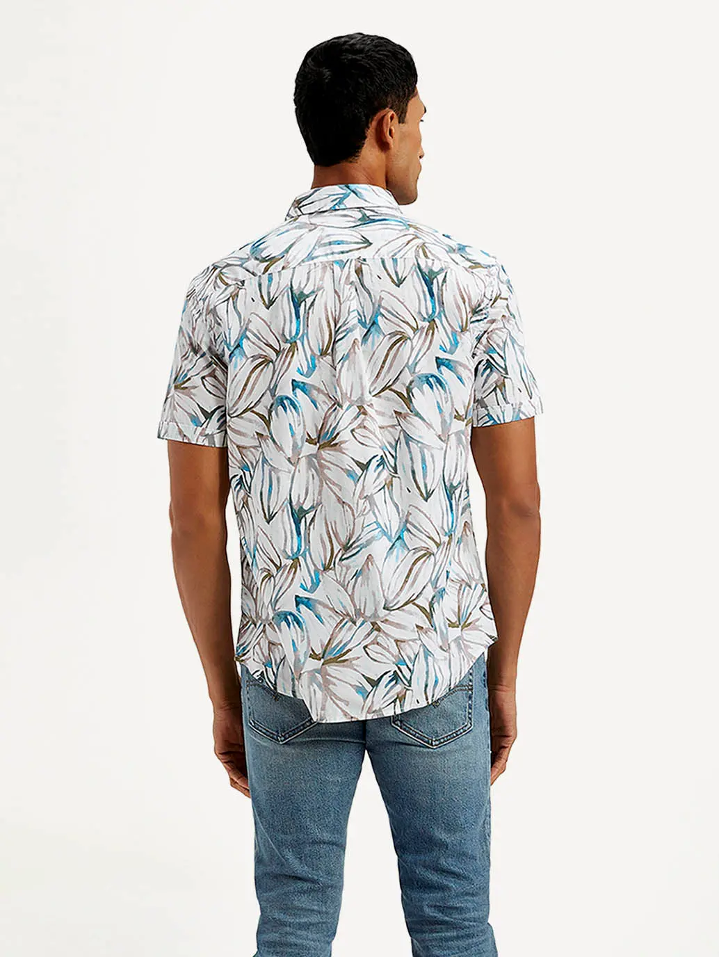 Men's Floral Slim Fit Shirt 3