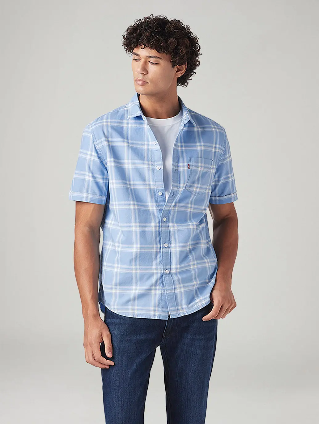 Men's Checkered Slim Fit Shirt 1