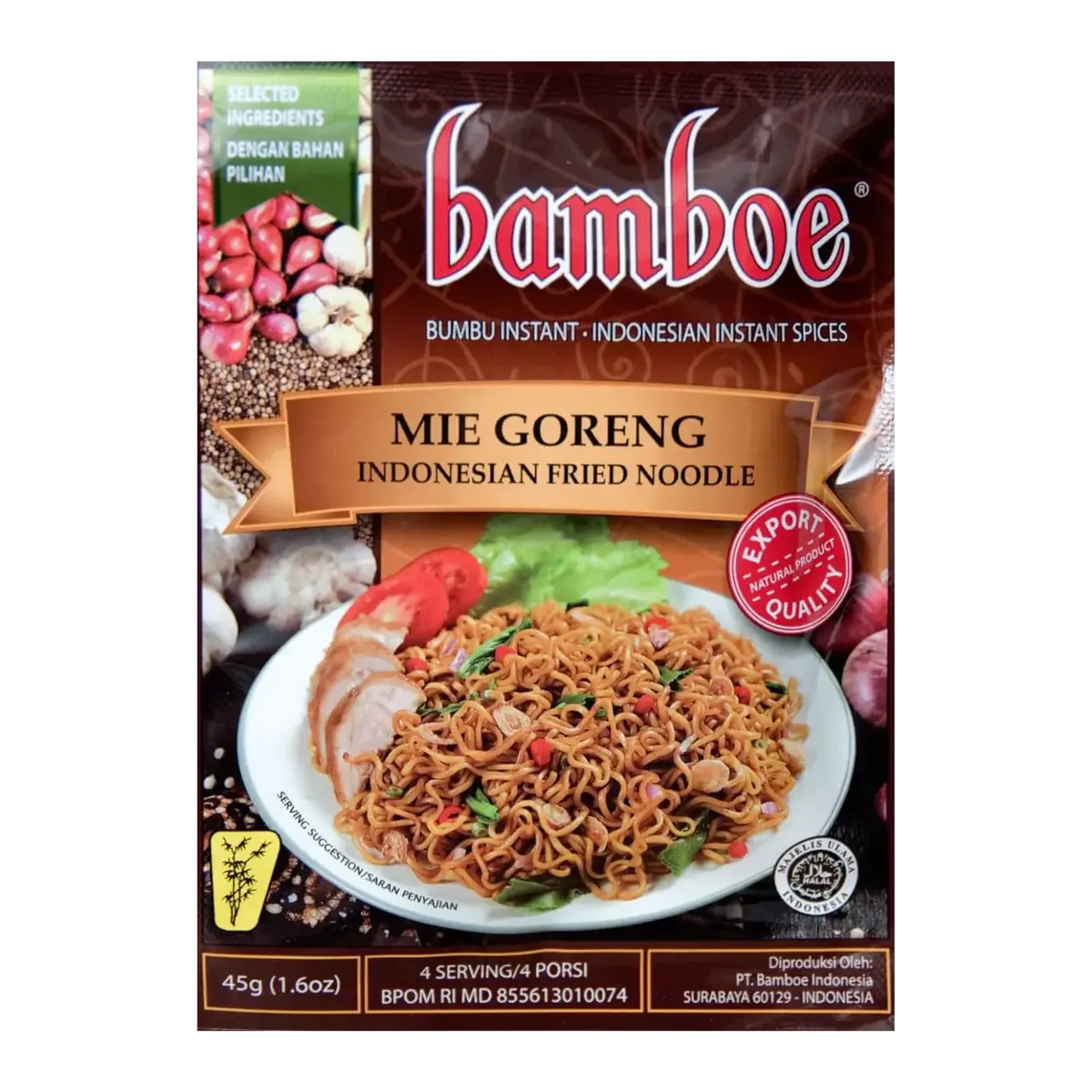 Bamboe Mie Goreng (Spice Mix For Indonesian Fried Noodle) 45G 1
