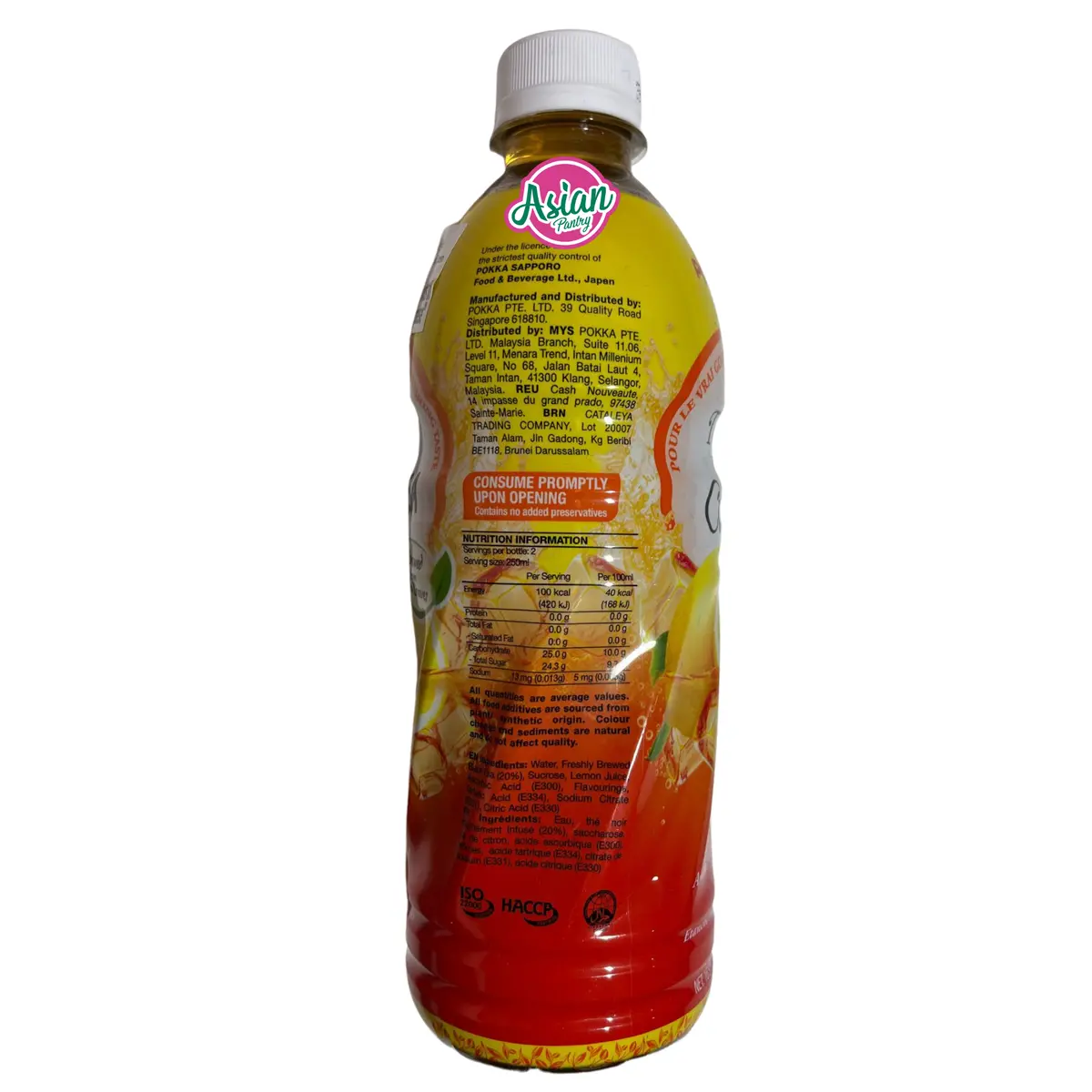Pokka Citron (Lemon) Tea 500Ml 1