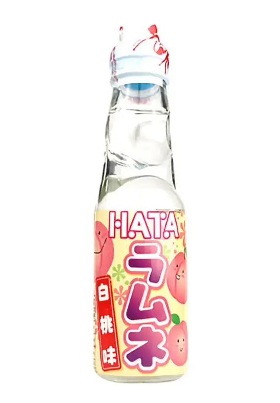 Hata Ramune White Peach 200Ml 1