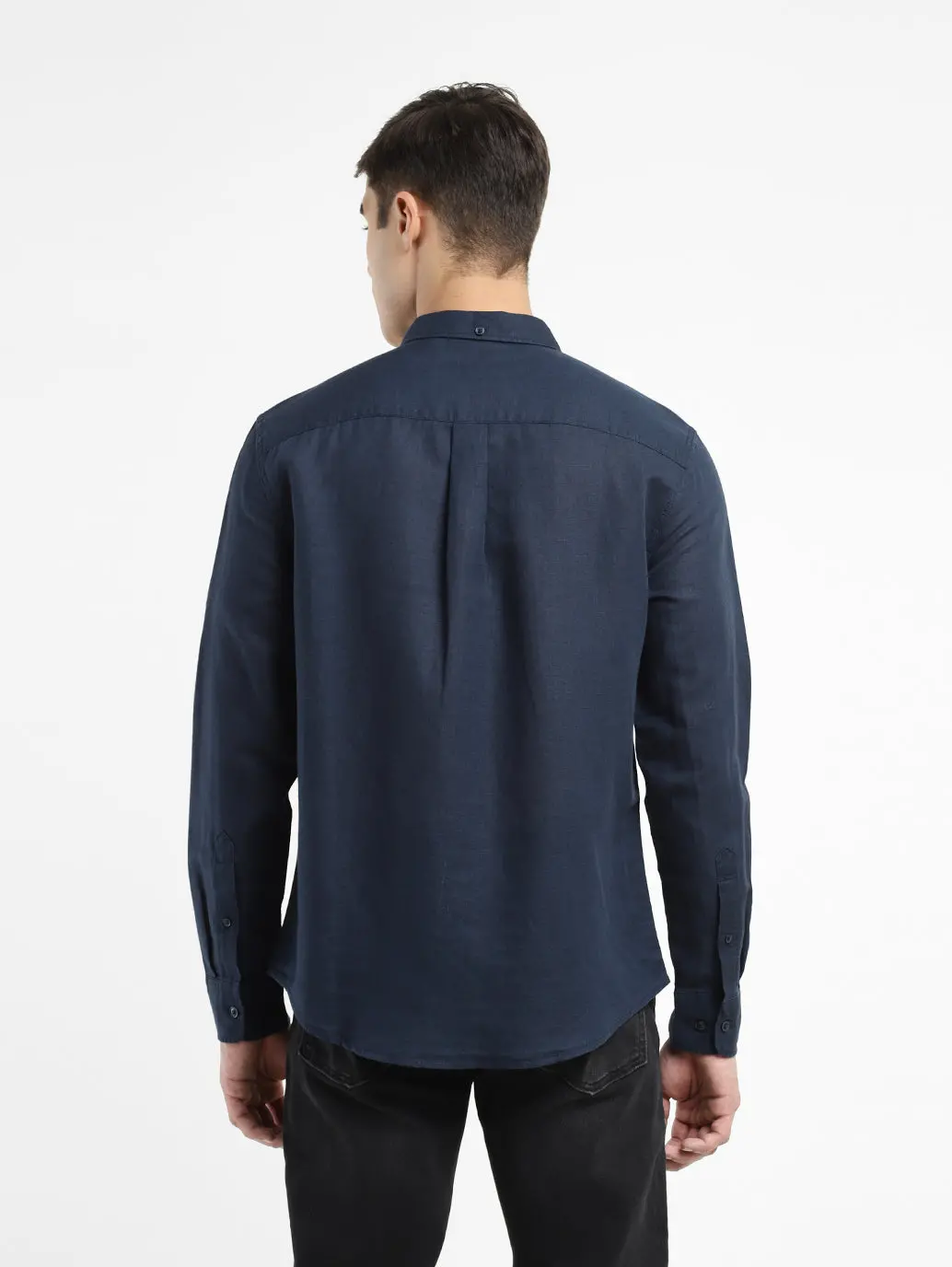 Men's Solid Regular Fit Shirt 3
