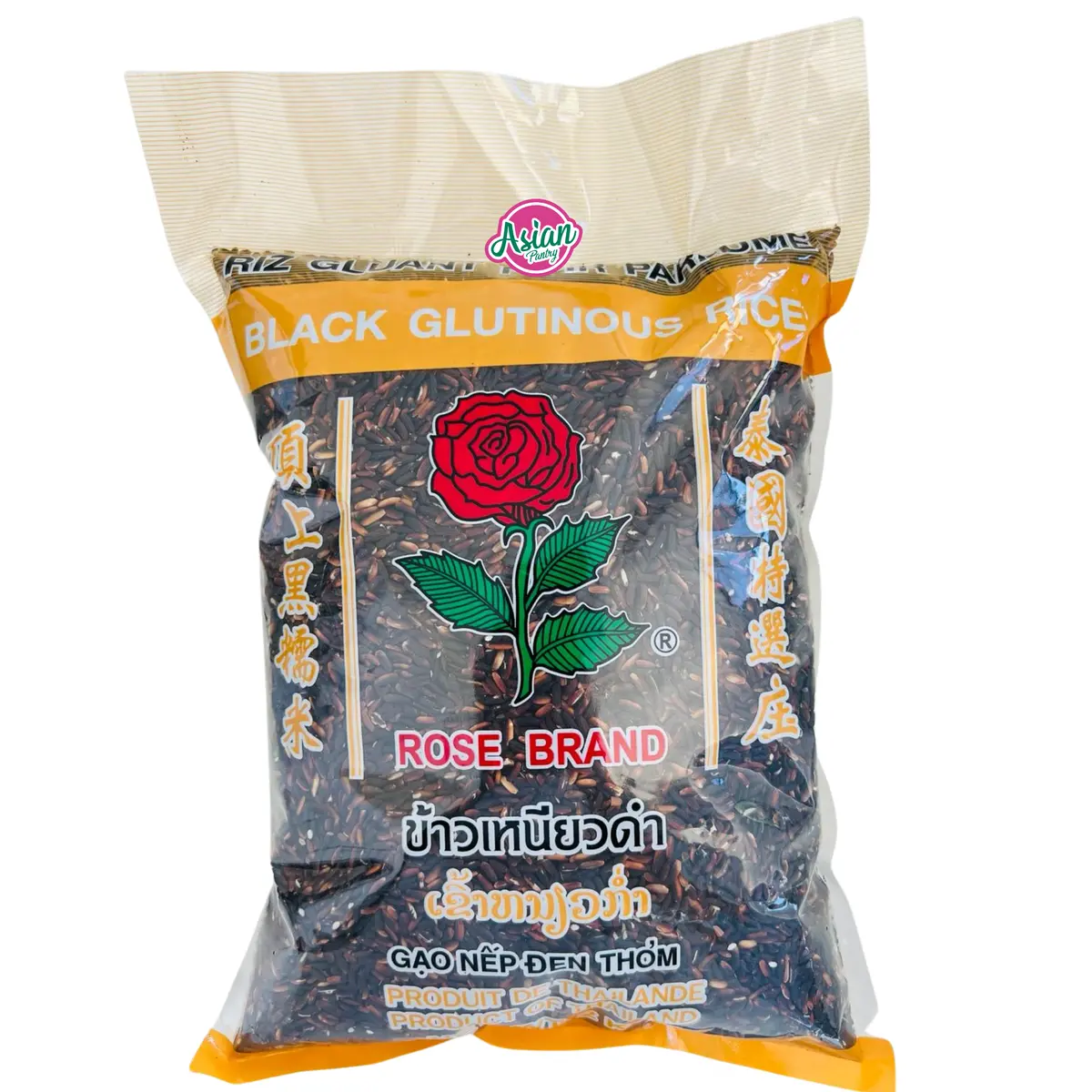 Rose Brand Black Glutinous Rice 2Kg 1