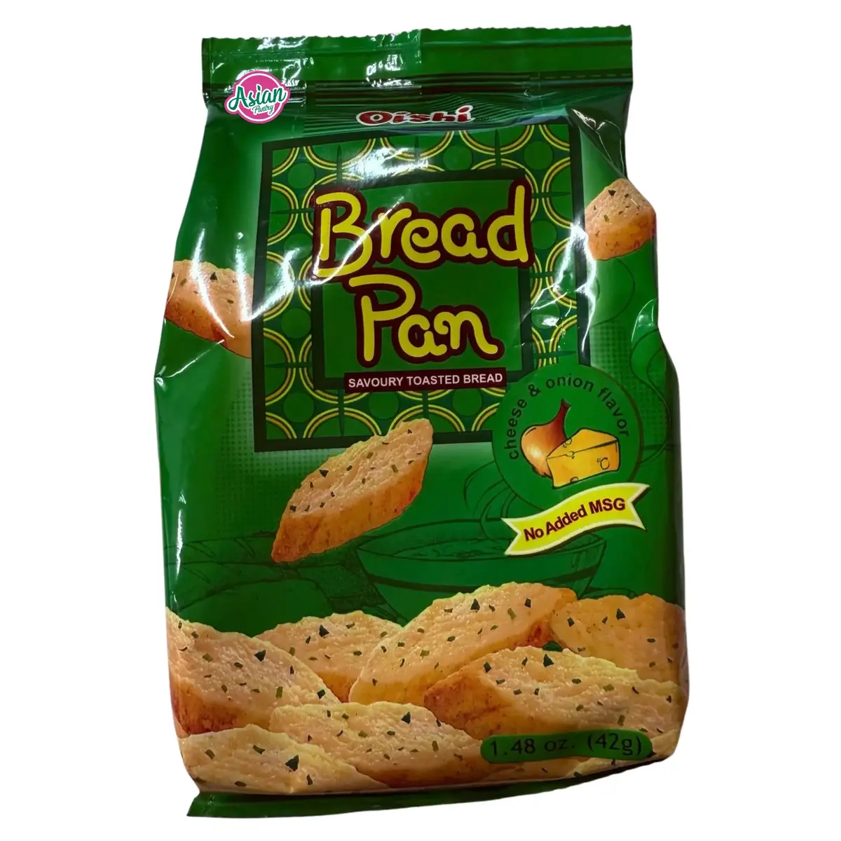 Oishi Bread Pan Cheese & Onion Flavour 42G 1