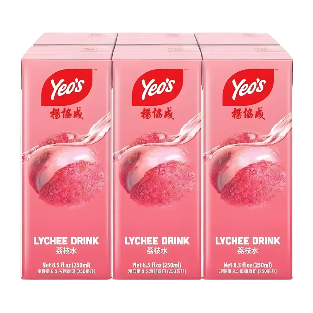 Yeo's Tetra Pak Lychee Drink 1