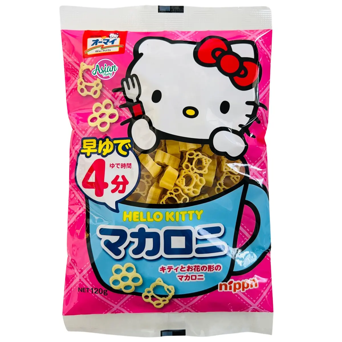 Oh'my Pasta Hello Kitty Macaroni 120G 1
