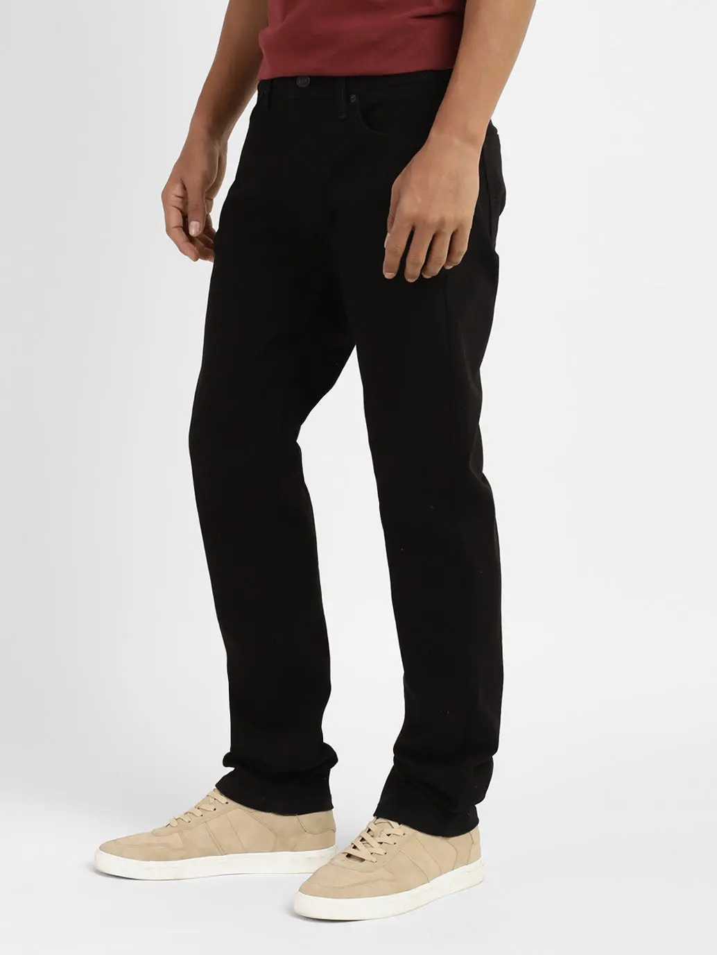 Men's 512 Blue Slim Tapered Fit Mid Rise Jeans 5