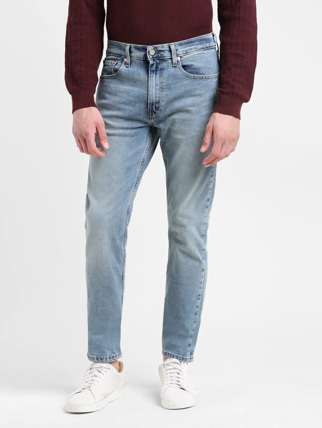 Men's 512 Indigo Slim Tapered Fit Mid Rise Jeans 1