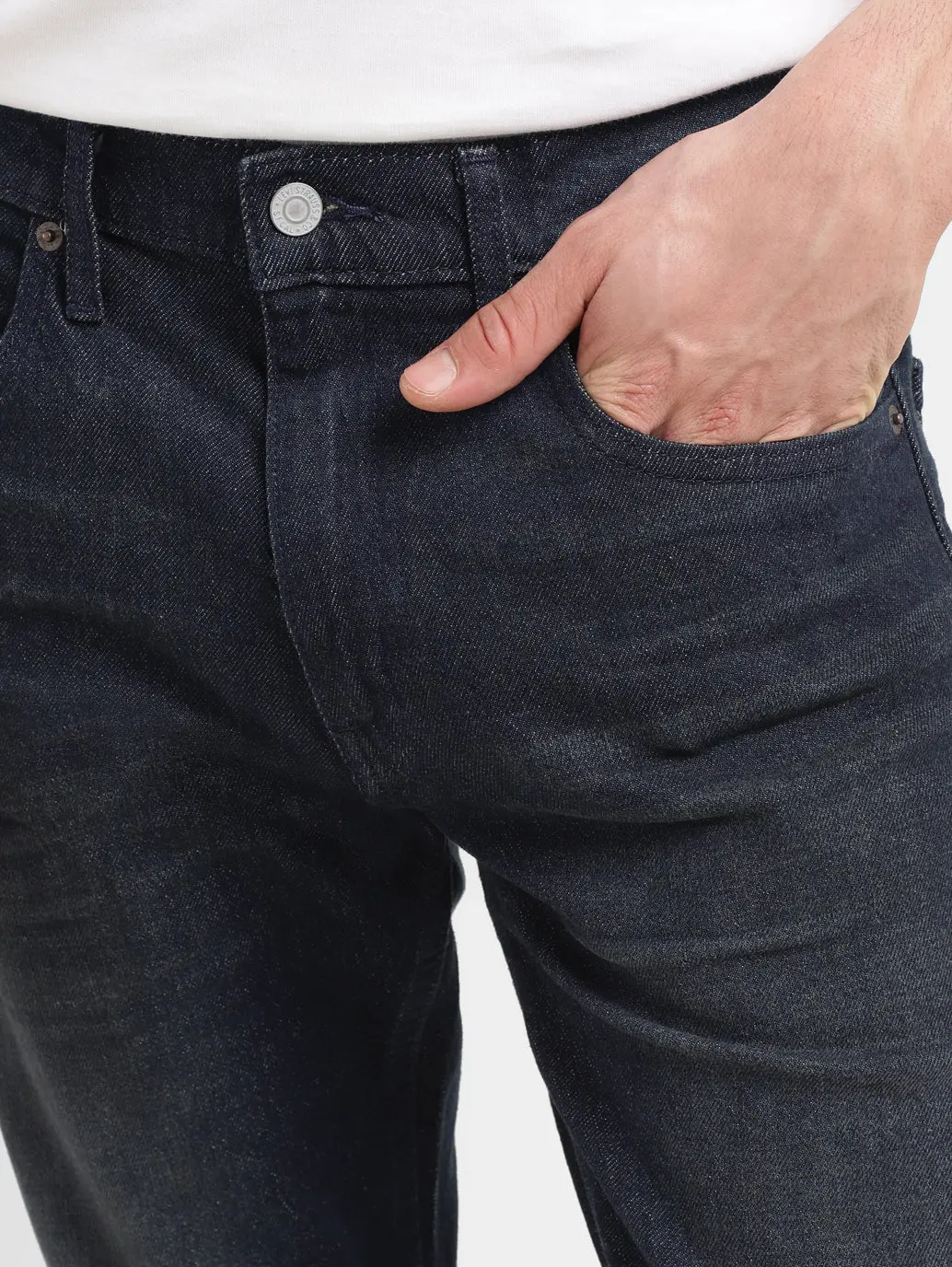 Men's 512 Dark Indigo Slim Tapered Fit Mid Rise Jeans 6