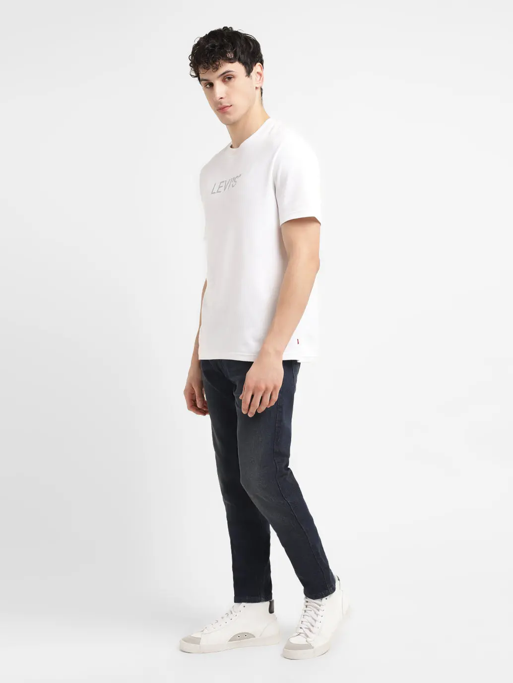 Men's 512 Dark Indigo Slim Tapered Fit Mid Rise Jeans 7
