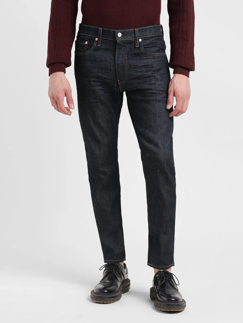 Men's 512 Indigo Slim Tapered Fit Mid Rise Jeans 1