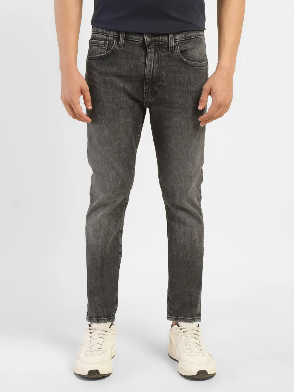 Men's 512 Grey Slim Tapered Fit Mid Rise Jeans 1