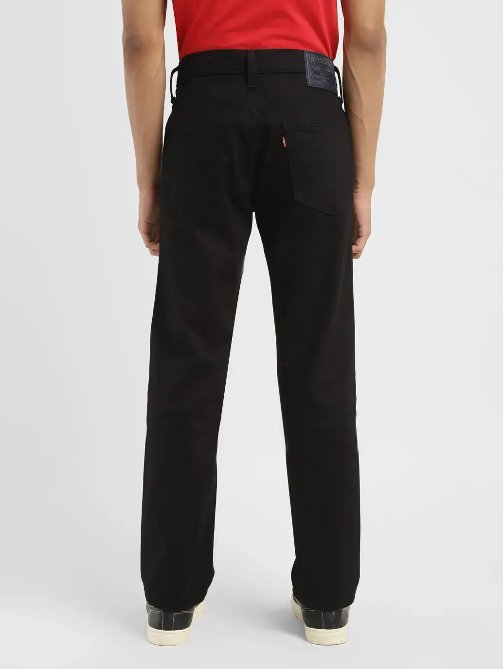 Men's 512 Black Slim Tapered Fit Mid Rise Jeans 3