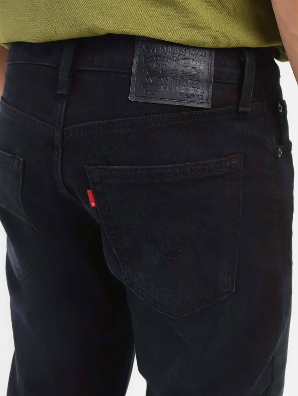 Men's 512 Blue Slim Tapered Fit Mid Rise Jeans 7