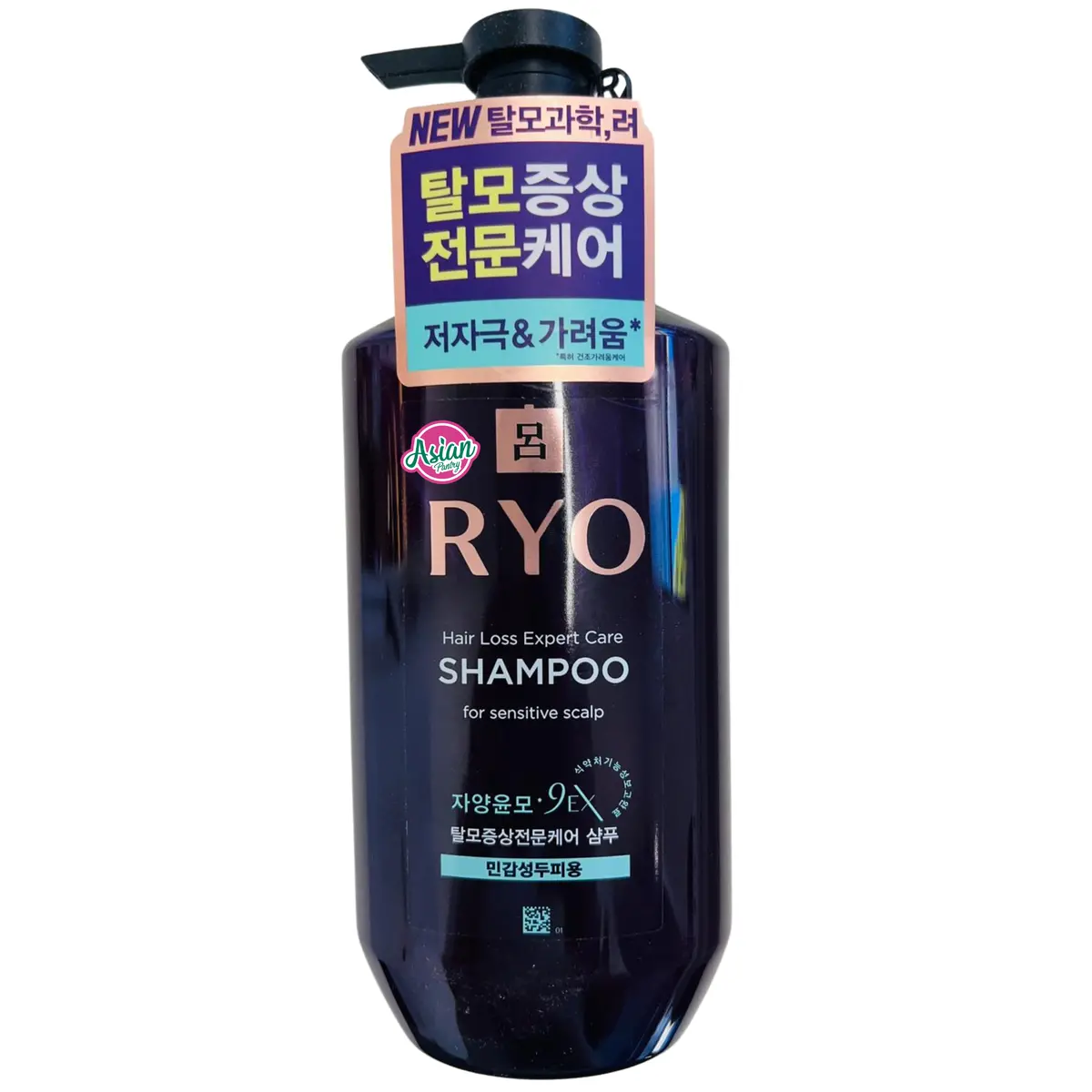 Ryo Hair Loss Expert Care Shampoo For Sensitive Scalp 400Ml 1
