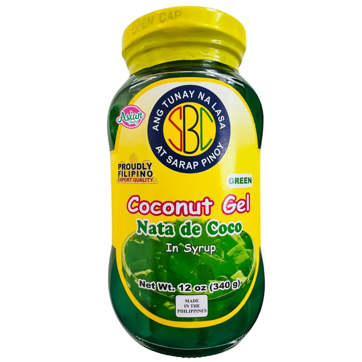 Sbc Green Coconut Gel In Syrup 340G 1