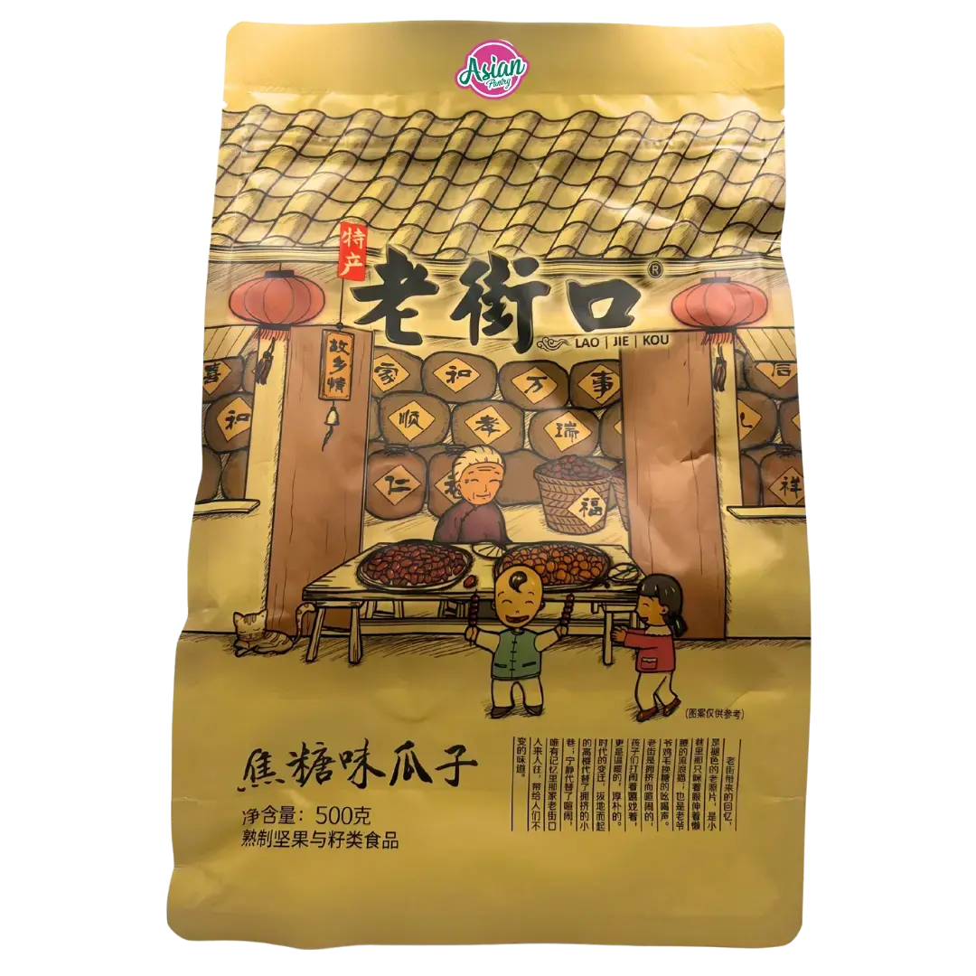 Laojiekou Sunflower Seed (Caramel Flavour) 500G 1