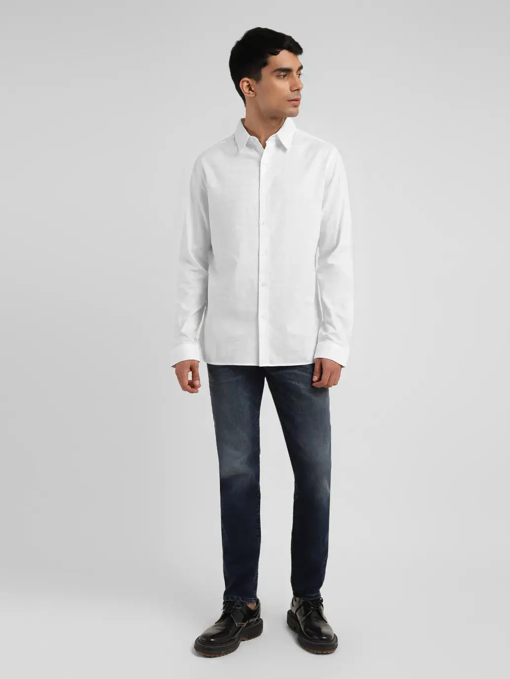 Men's Redloop Checkered Slim Fit Shirt 1