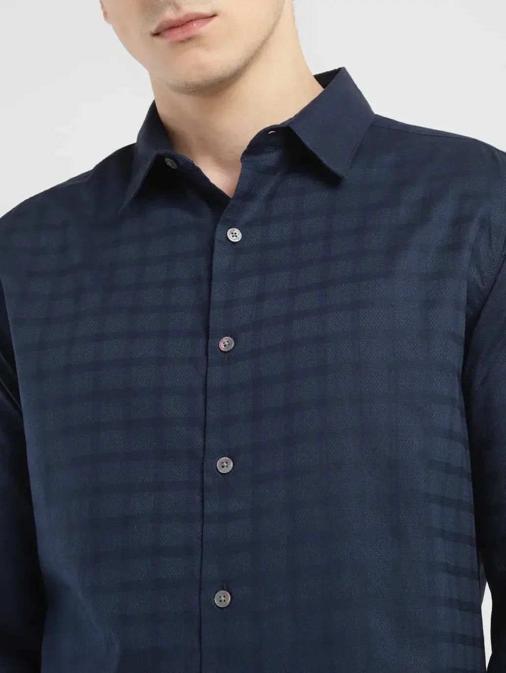 Men's Redloop Checkered Slim Fit Shirt 5