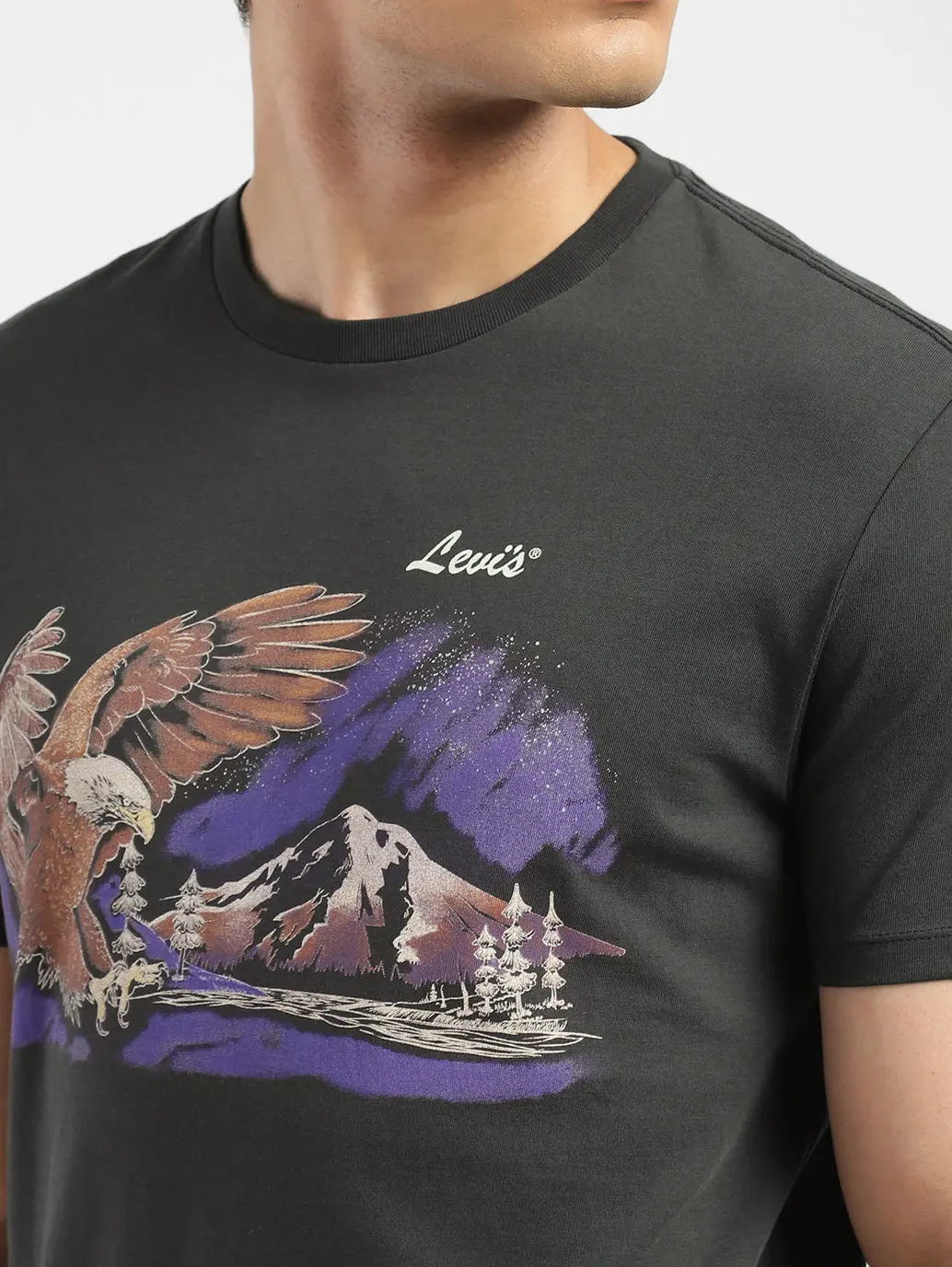 Men's Graphic Crew Neck T-Shirt 5