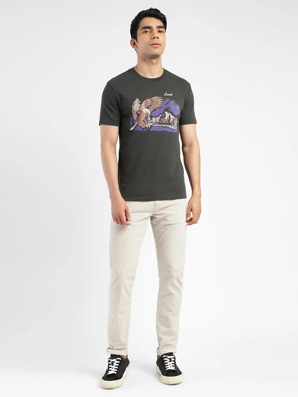 Men's Graphic Crew Neck T-Shirt 6