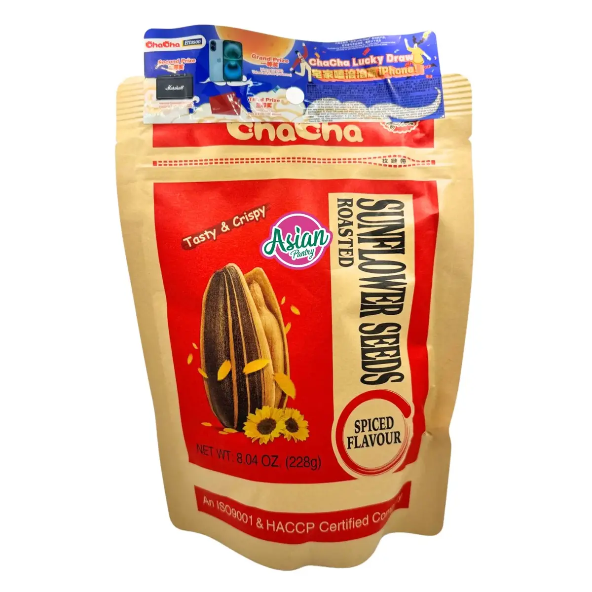 Chacha Sunflower Seeds Spicy Flavour 228G 1