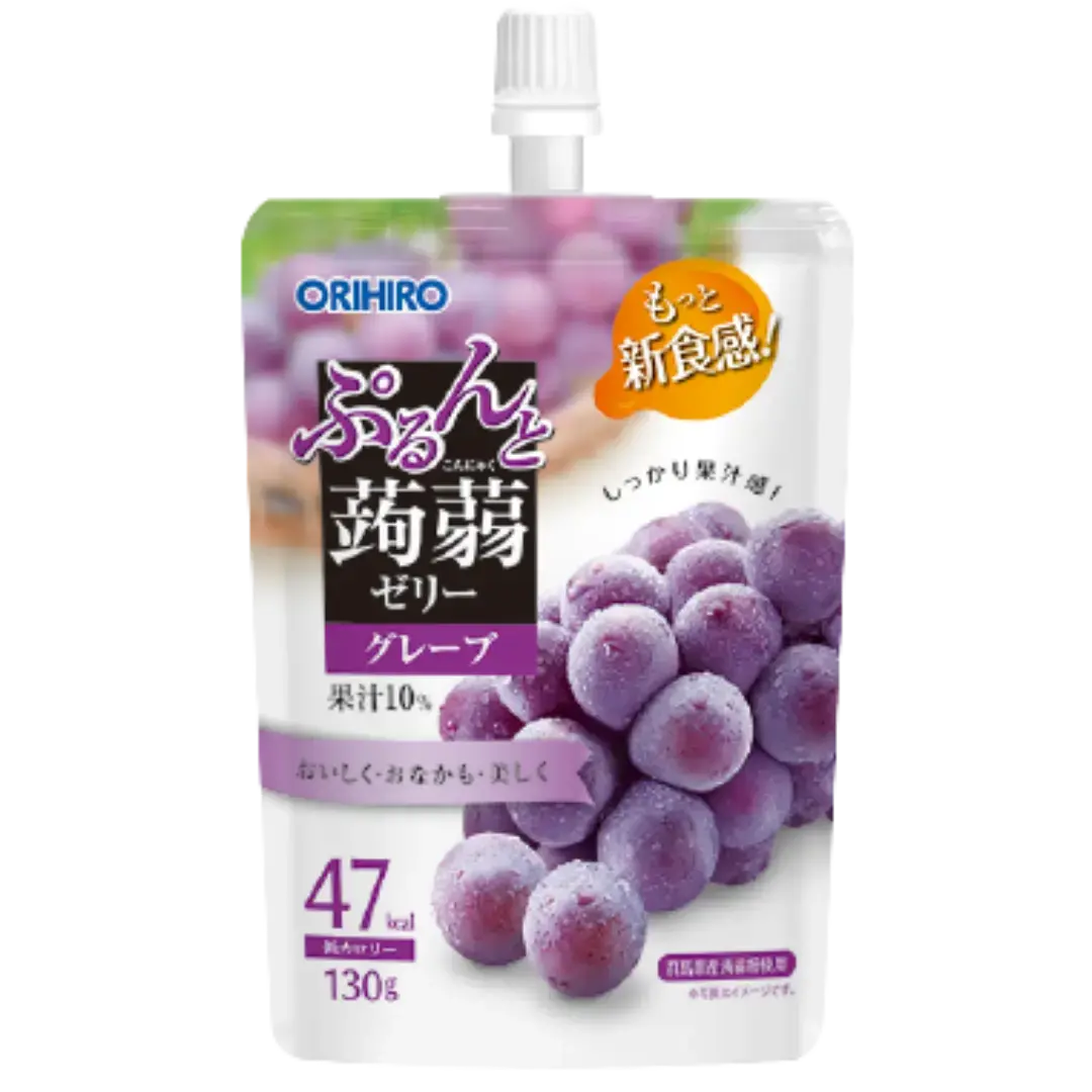 Orihiro Konjac Jelly Grape (Standing) 130G 1