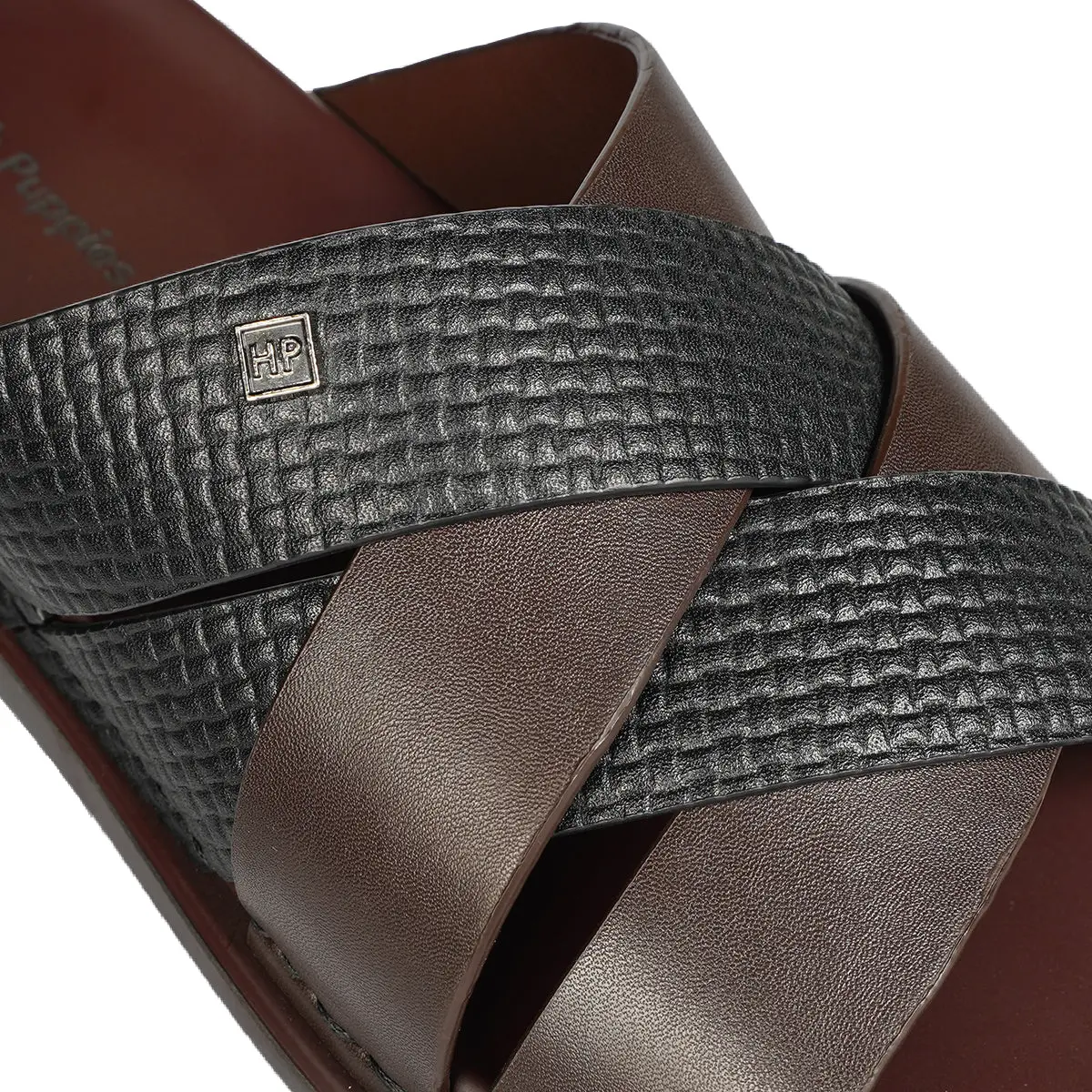 Extra Support Embossed Roma Slippers 8