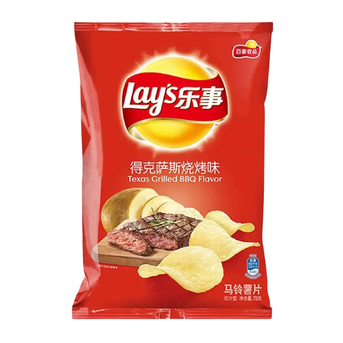 Lay's Texas Grilled Bbq Flavour 70G 1