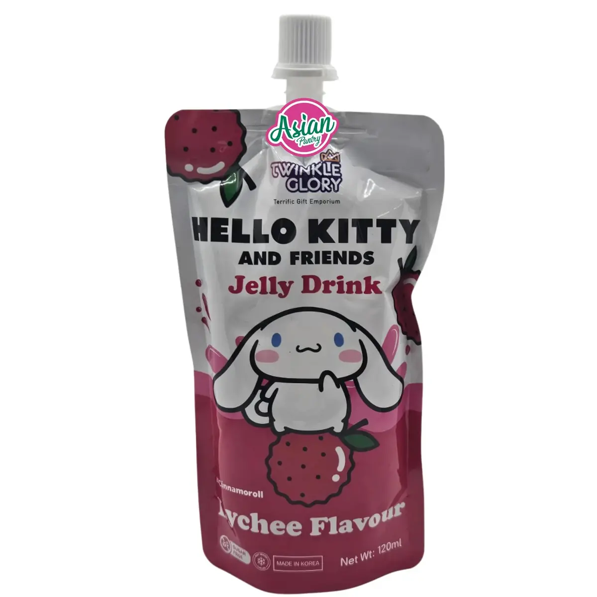 Twinkle Glory Cinnamoroll Jelly Drink Lychee Flavour 120Ml 1