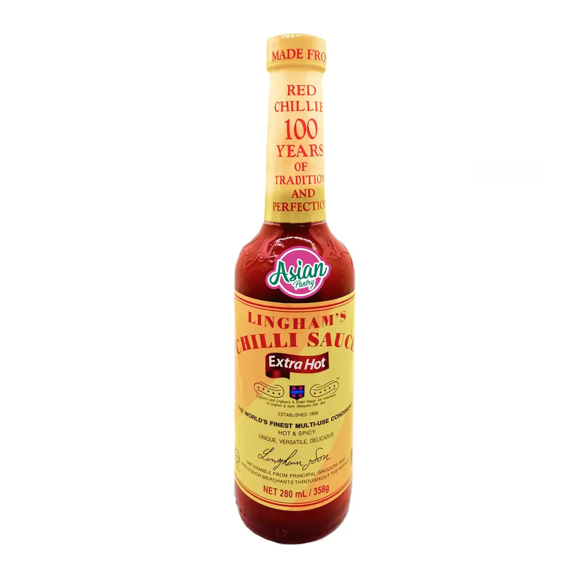 Lingham Extra Hot Chilli Sauce 280Ml 1