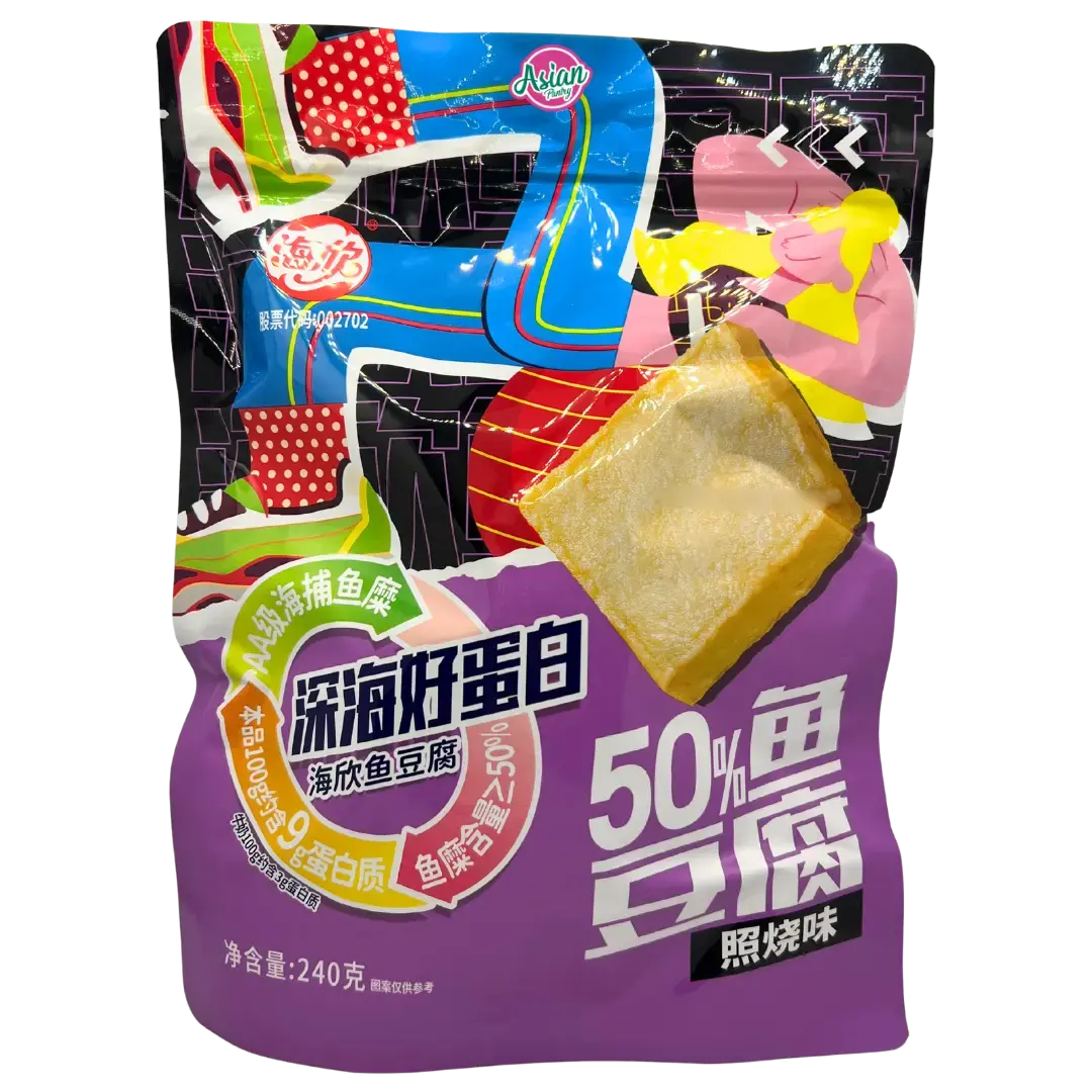 Haixin 50% Fish Tofu (Teriyaki Flavour) 240G 1