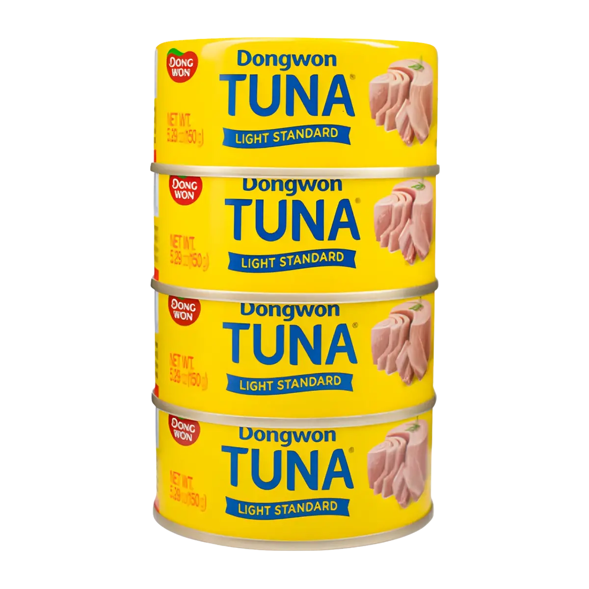 Dongwon Canned Tuna Light Standard 4Pk 600G 1