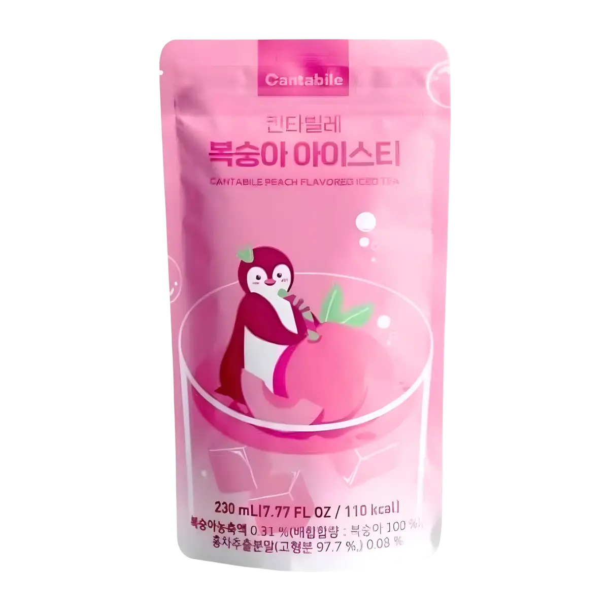 Cantabile Peach Flavoured Iced Tea Ade 230Ml 1