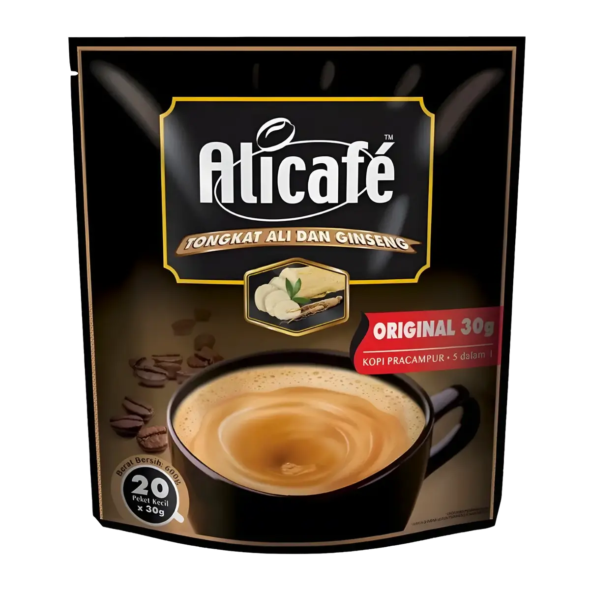 Alicafe Instant Coffee With Ginseng 600G 1