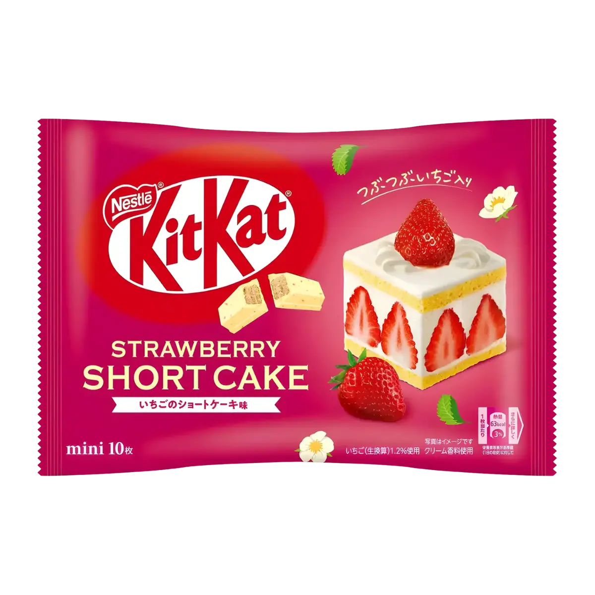 Nestle Kitkat Mini Wafer Strawberry Short Cake 1