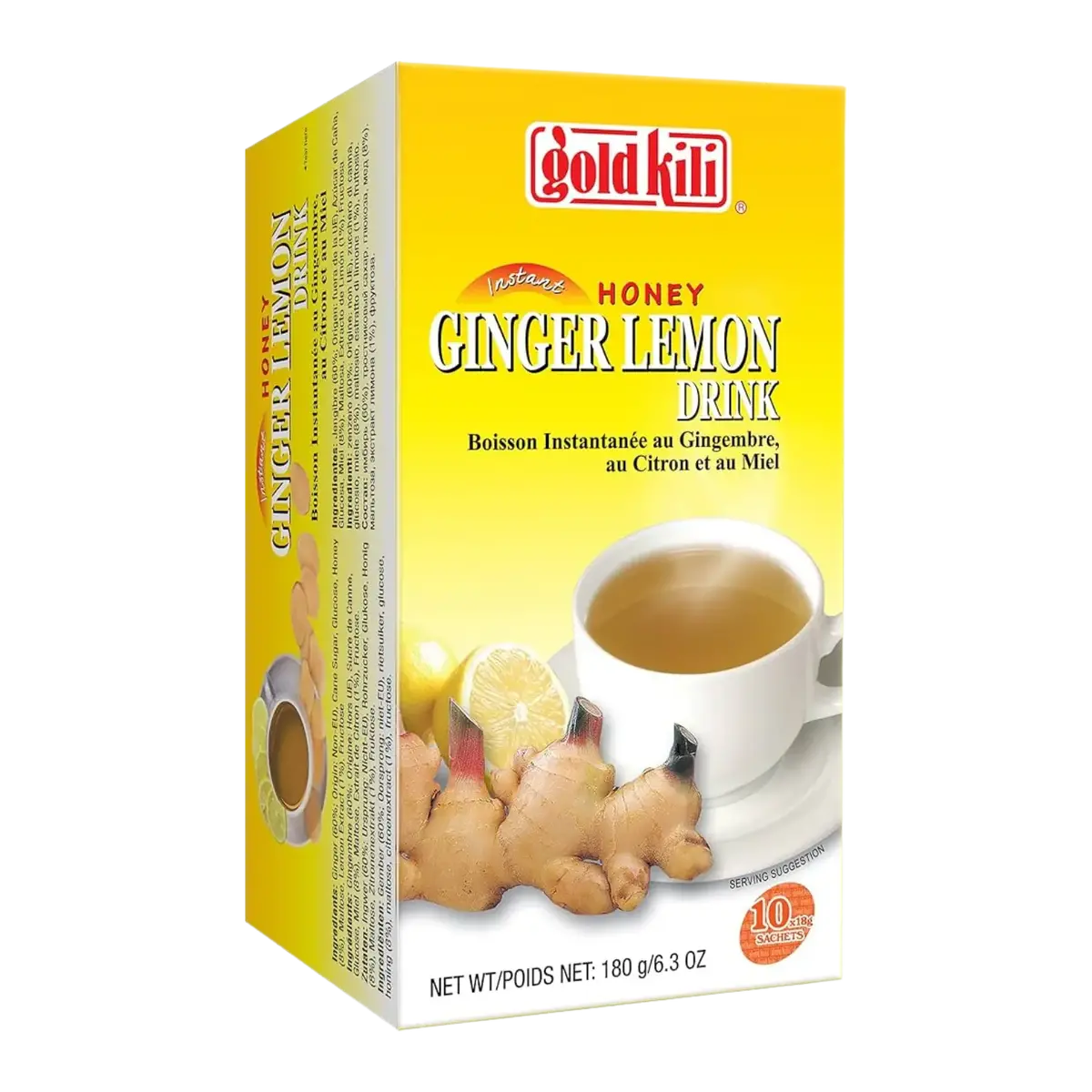 Gold Kili Ginger Lemon Drink 180G 1