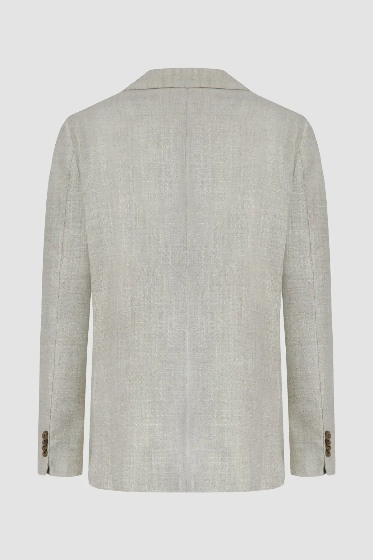 Barba Napoli Light Grey Long 2B Blazer 3