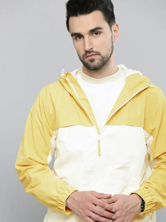 Men's Colorblock Hooded Jacket 2