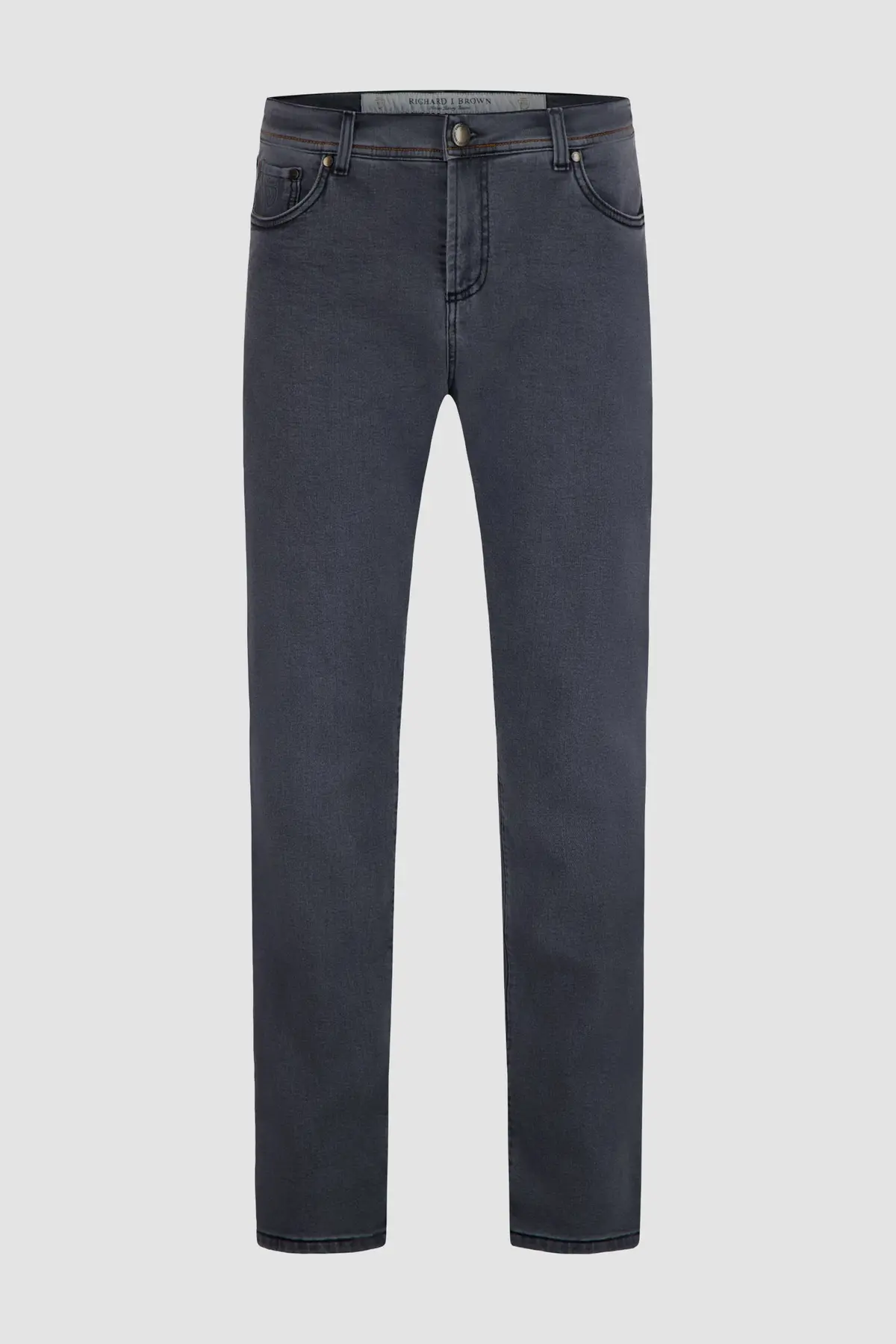 Richard J. Brown Grey Milano Z Cashmere Jeans 1