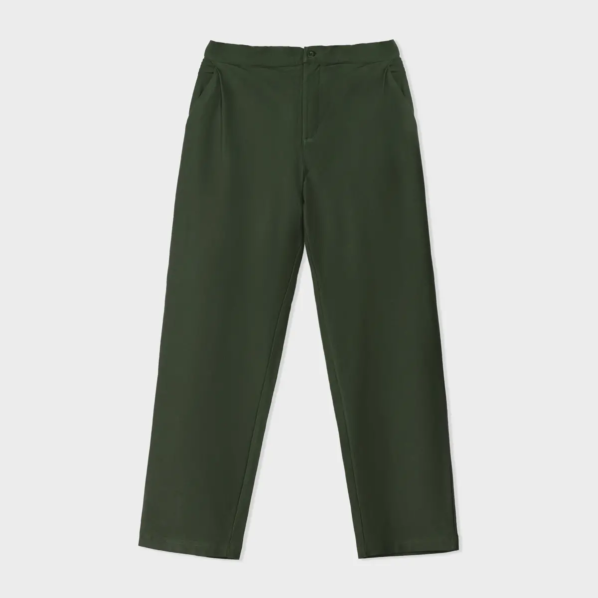 Twill Terry Pleated Trouser 1