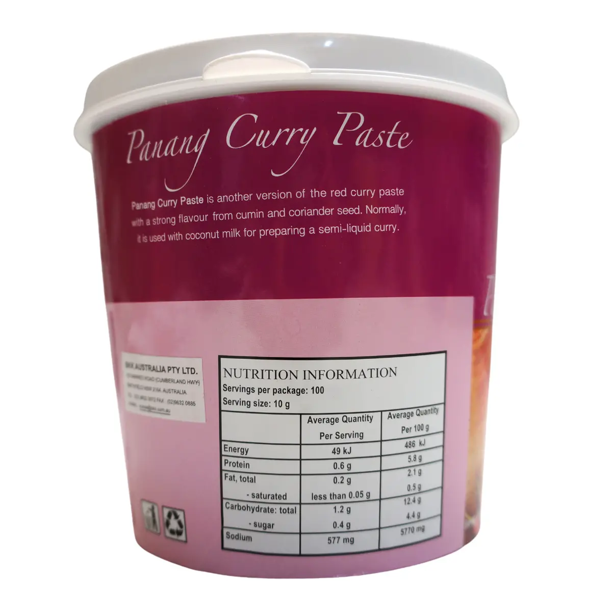 Mae Ploy Panang Curry Paste 1Kg 2
