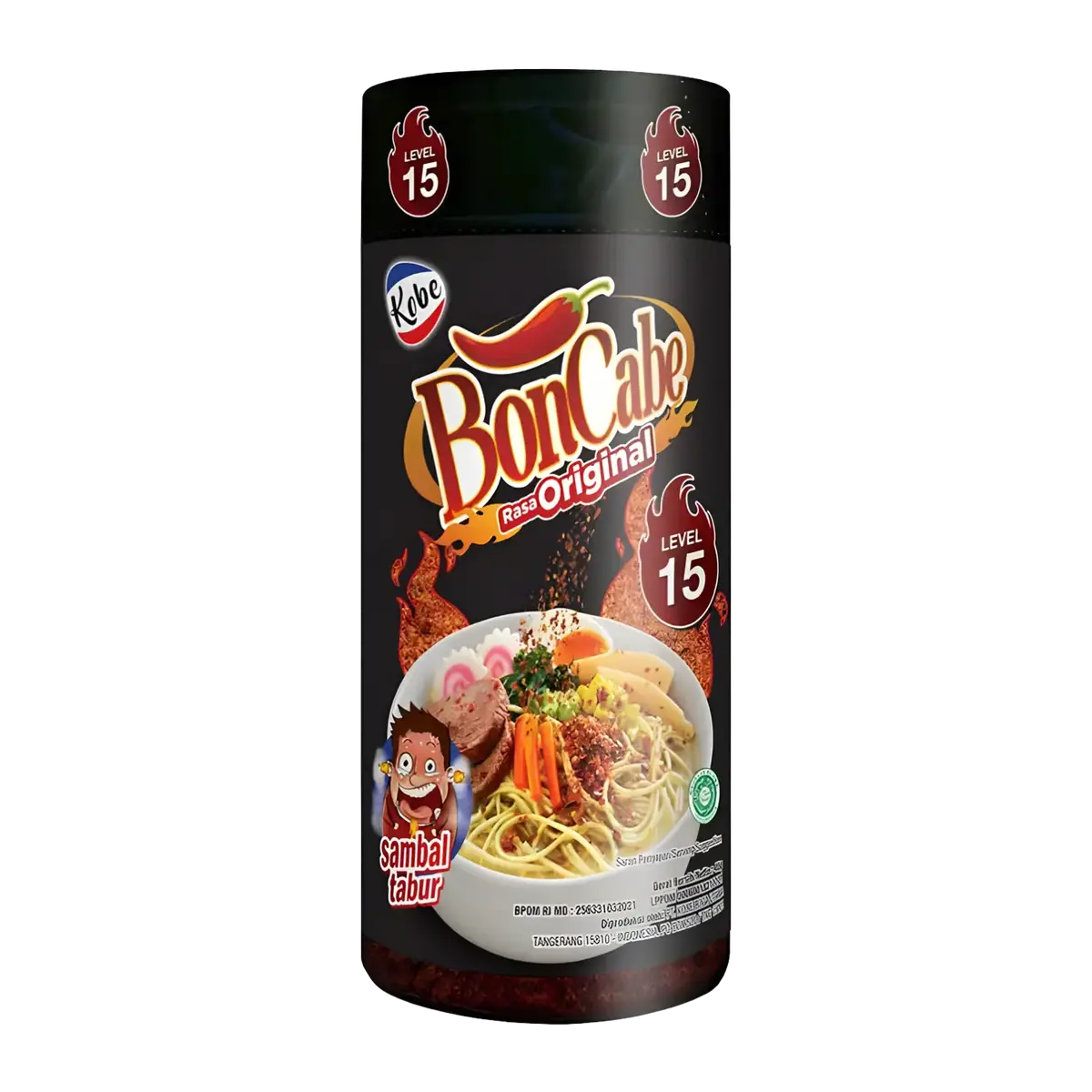 Boncabe Kobe Rasa Original Chilli Powder Level 15 45G 1