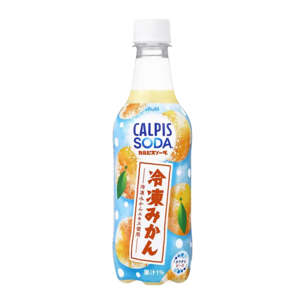 Asahi Calpis Soda Frozen Mandarin 450Ml (Bbd: January 2026) 1