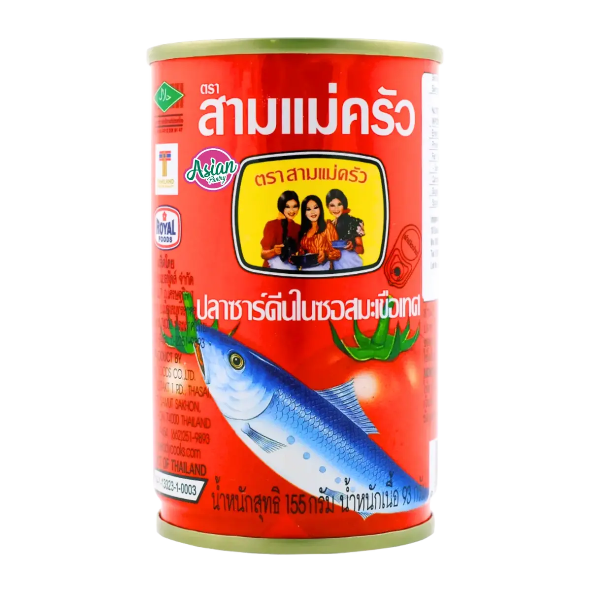 3 Lady Cooks Sardines In Tomato Sauce 155G 1