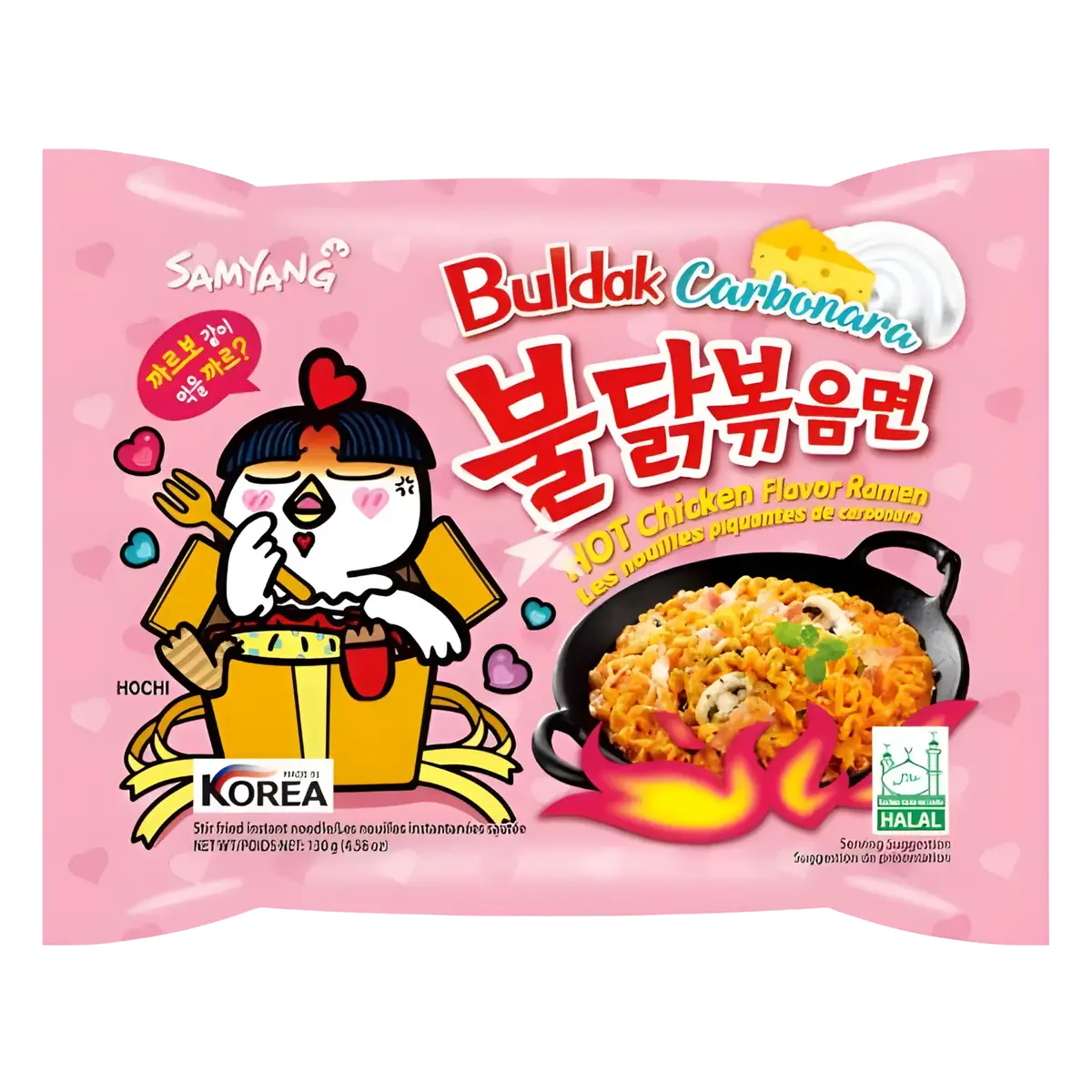 Samyang Buldak Carbonara Hot Chicken Ramen 1