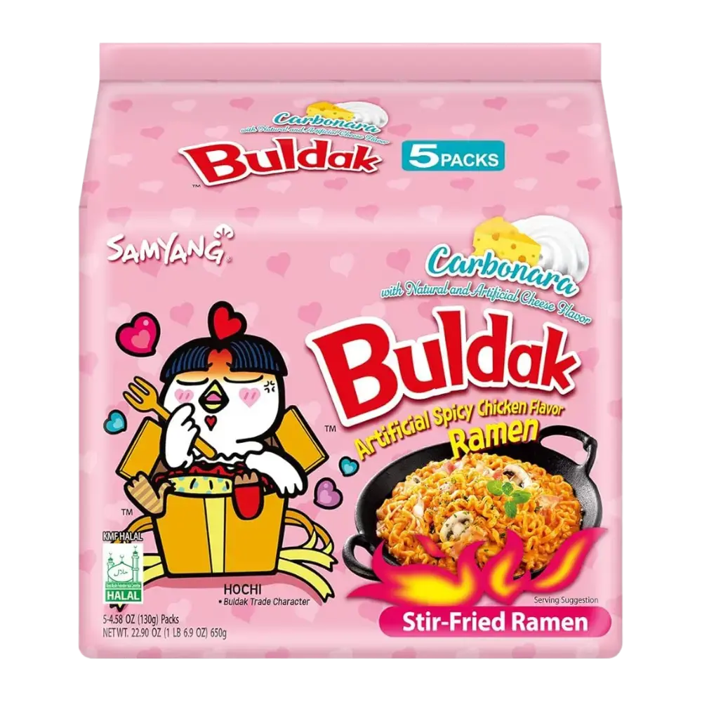 Samyang Buldak Carbonara Hot Chicken Ramen 1