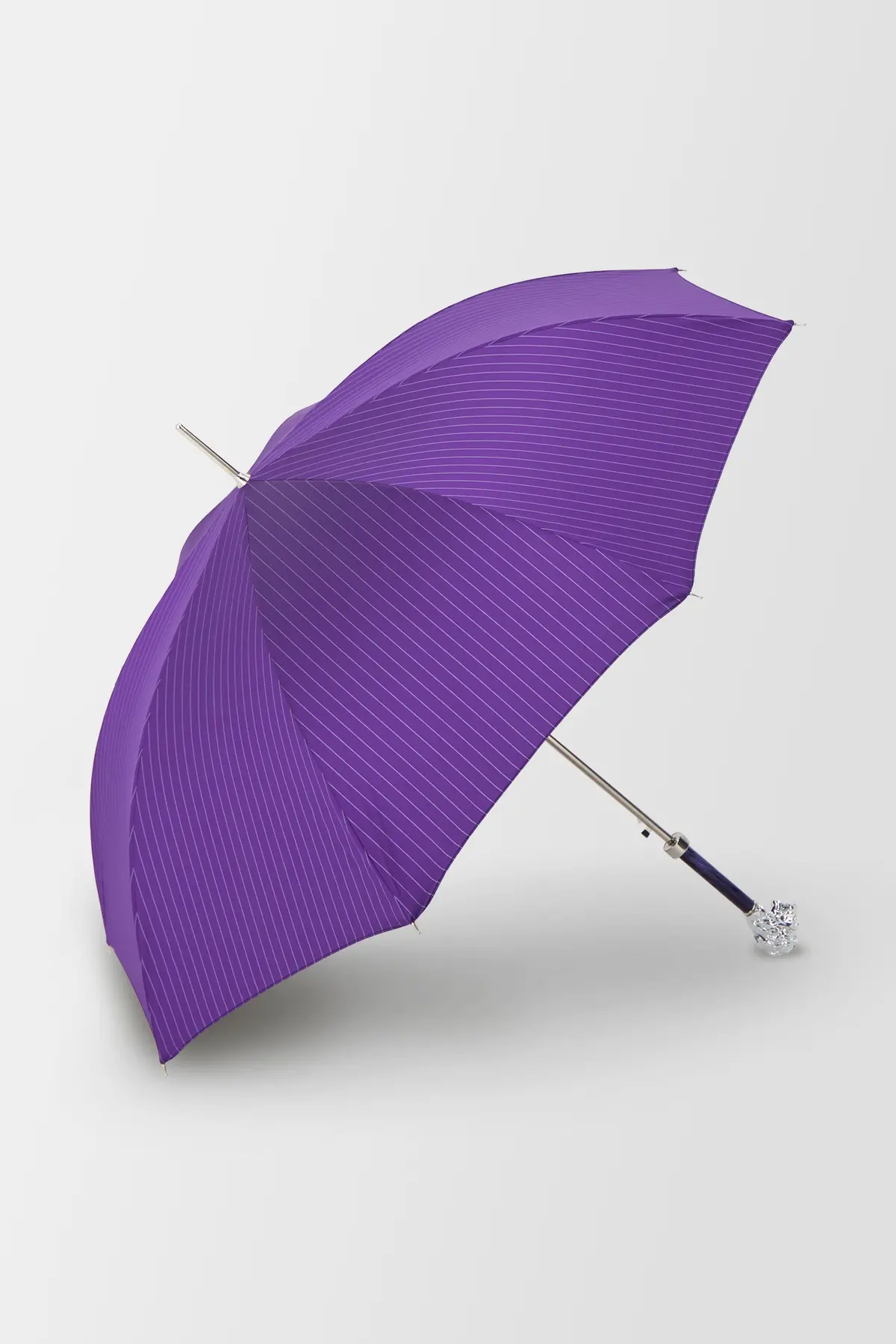 Pasotti Purple Lion Handle Umbrella 1
