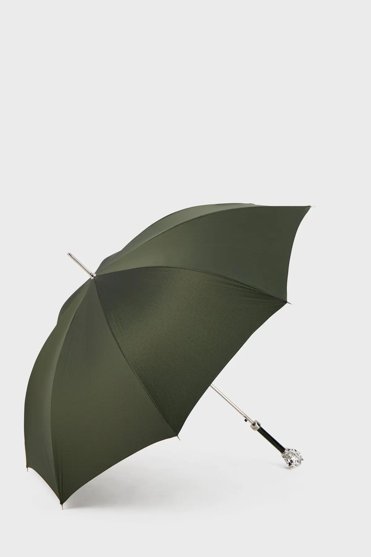 Pasotti Green/Silver Lion Umbrella 1