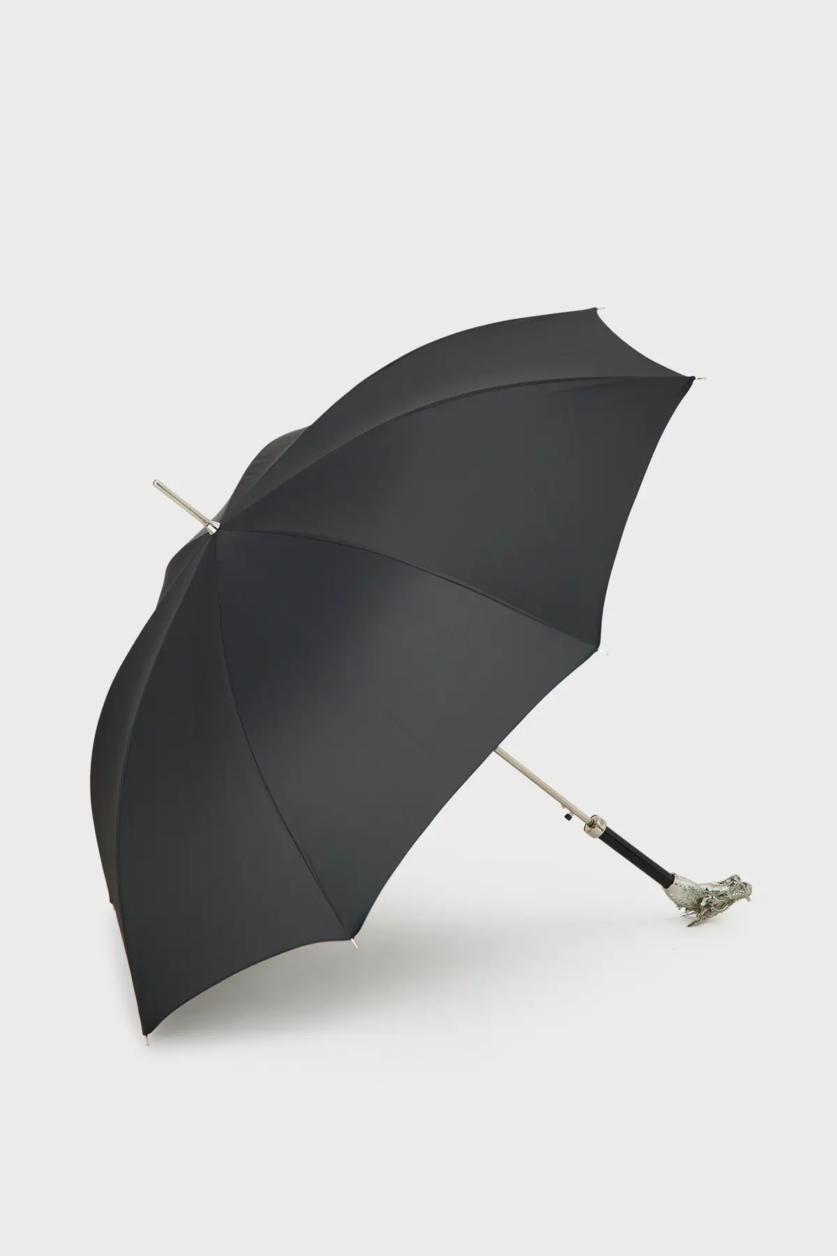 Pasotti Black/Silver Dragon Umbrella 1